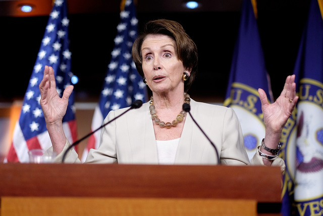 Nancy Pelosi Holds Weekly News Conference