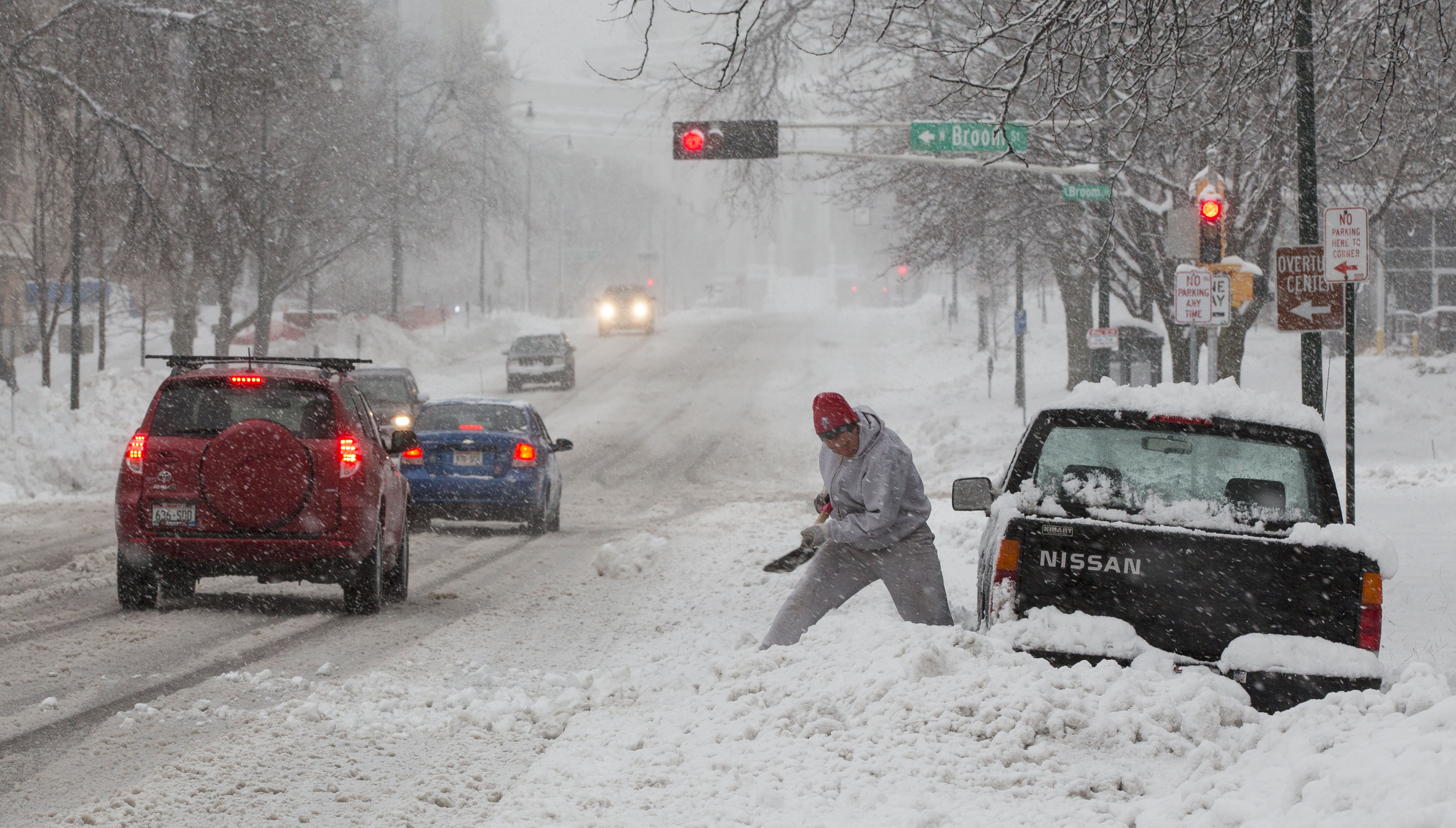 Southern Wisconsin Hit By Major Blizzard