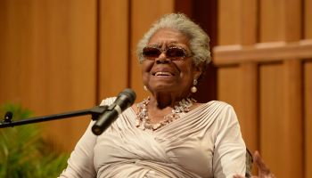 Dr. Maya Angelou Speaks At Congregation B nai Israel