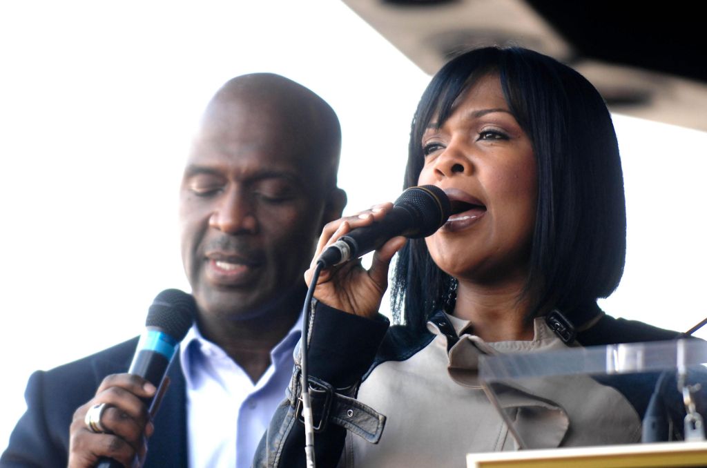 BeBe Winans & CeCe Winans Honored On The Hollywood Walk Of Fame