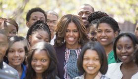 First Lady Michelle Obama visits Howard University