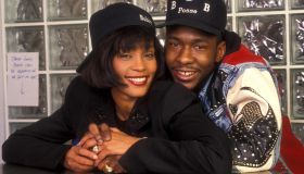 Whitney Houston and Bobby Brown Engagement File Photo