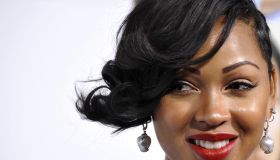 Meagan Good poses for a picture at Scree