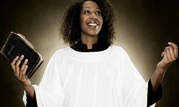 Black woman preacher