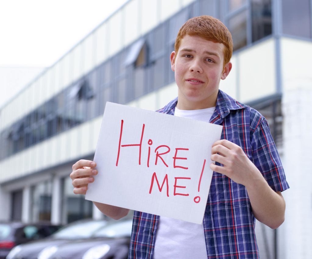 Teenage university student looking for work