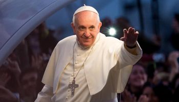 Pope Francis Leads Way Of The Cross On Rio's Copacabana Beach