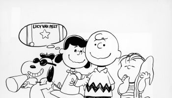 Snoopy, Lucy, Charlie Brown, & Linus in Peanuts
