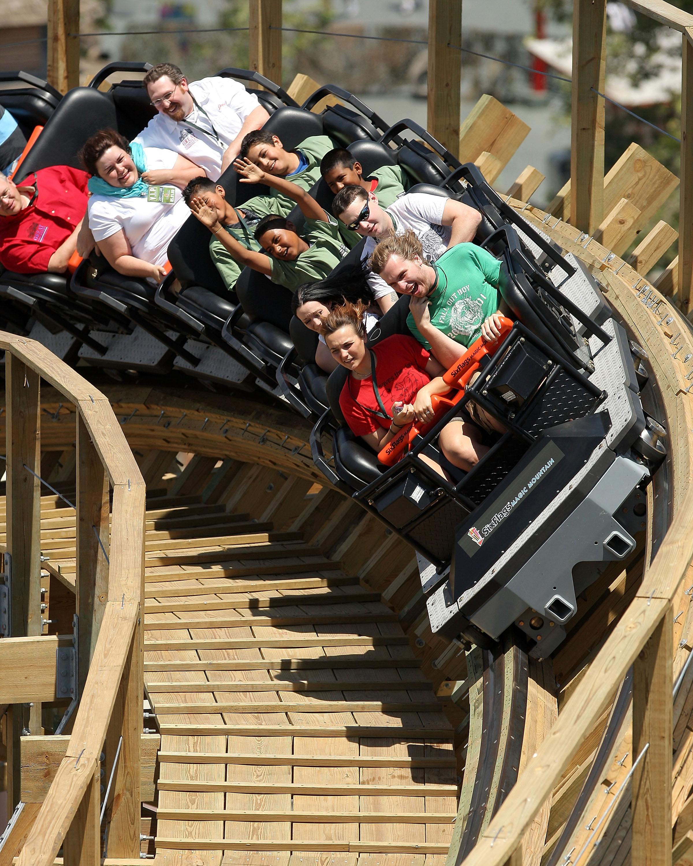 Terminator Salvation: The Ride Media Day At Six Flags Magic Mountain