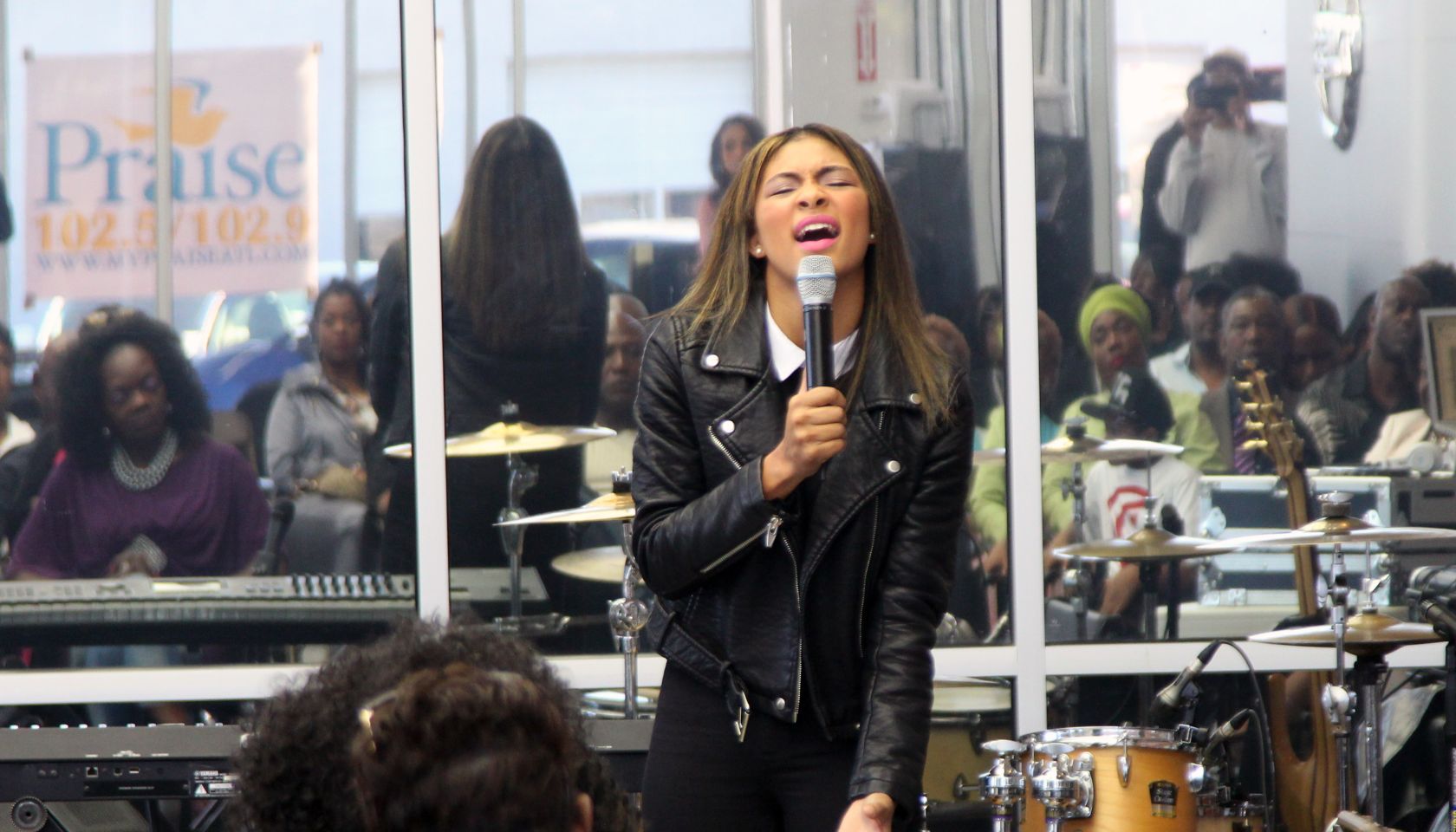 Briana Babineaux Performs At Gospel Jazz Live