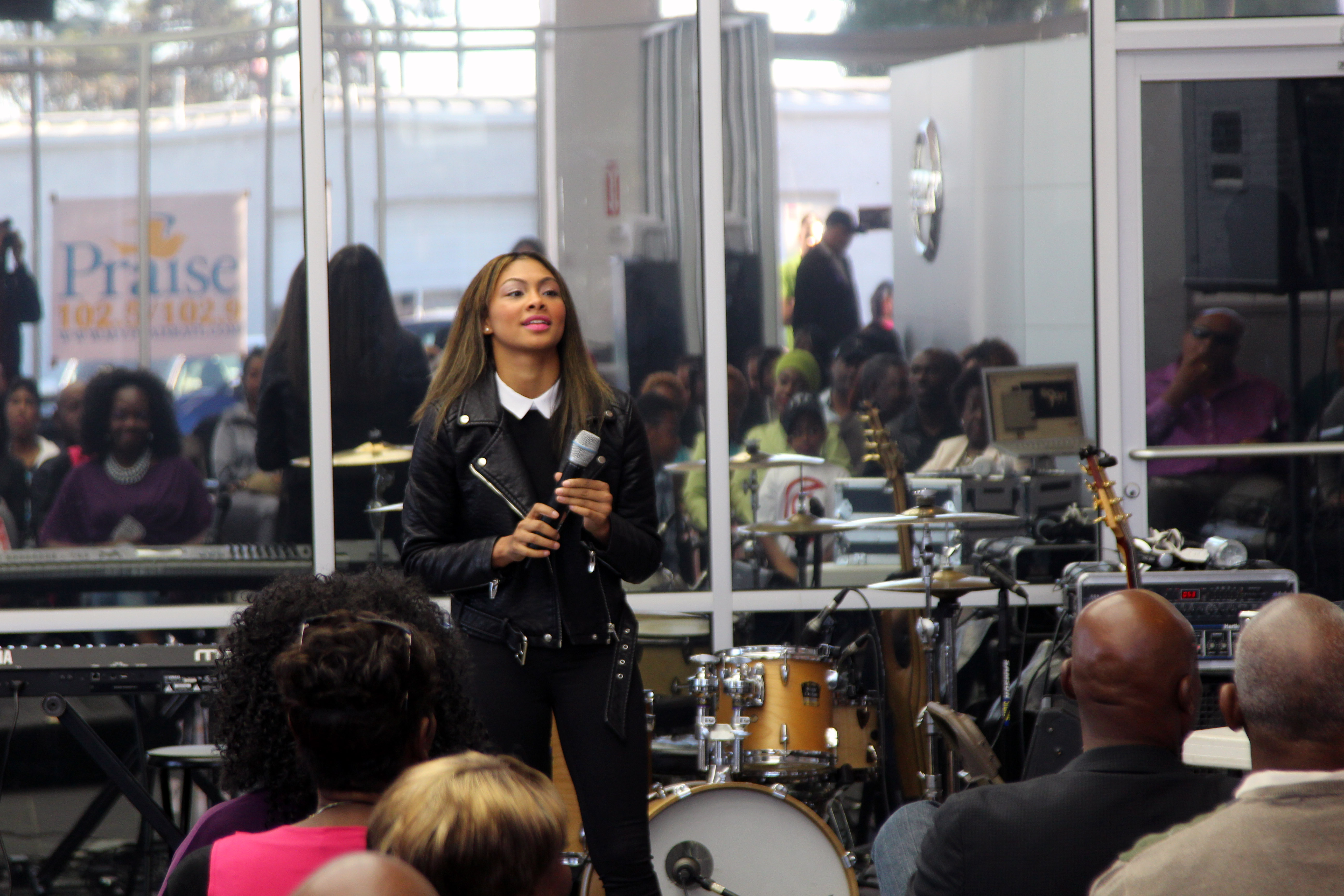 Briana Babineaux Performs At Gospel Jazz Live