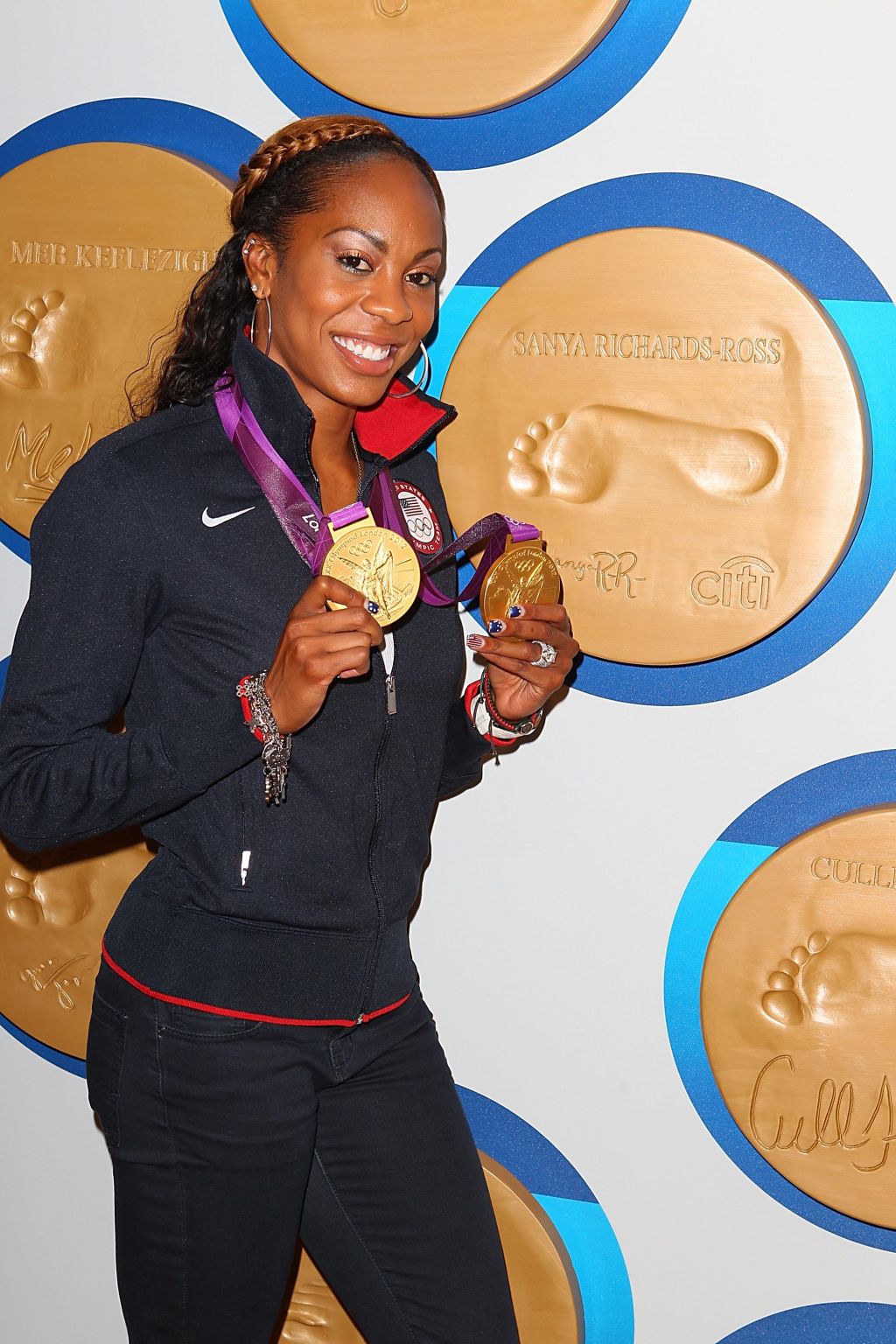 Citi Present US Olympic Medalists - Sanya Richards-Ross and Christie Rampone