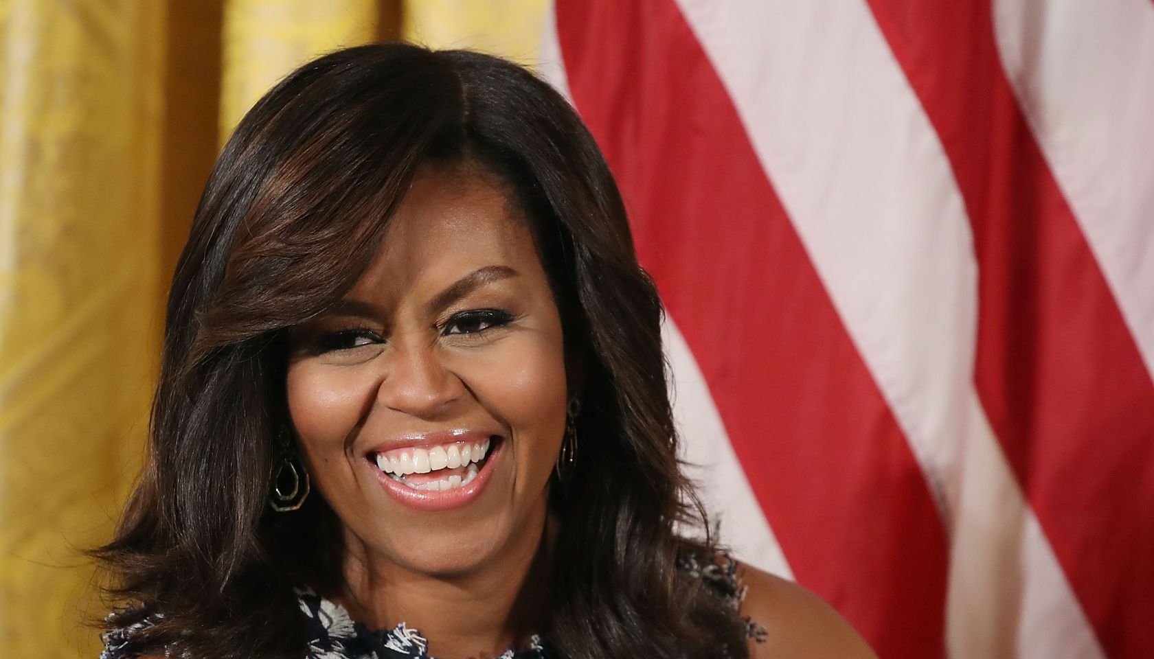 First Lady Michelle Obama Holds Event At White House With College-Bound Students