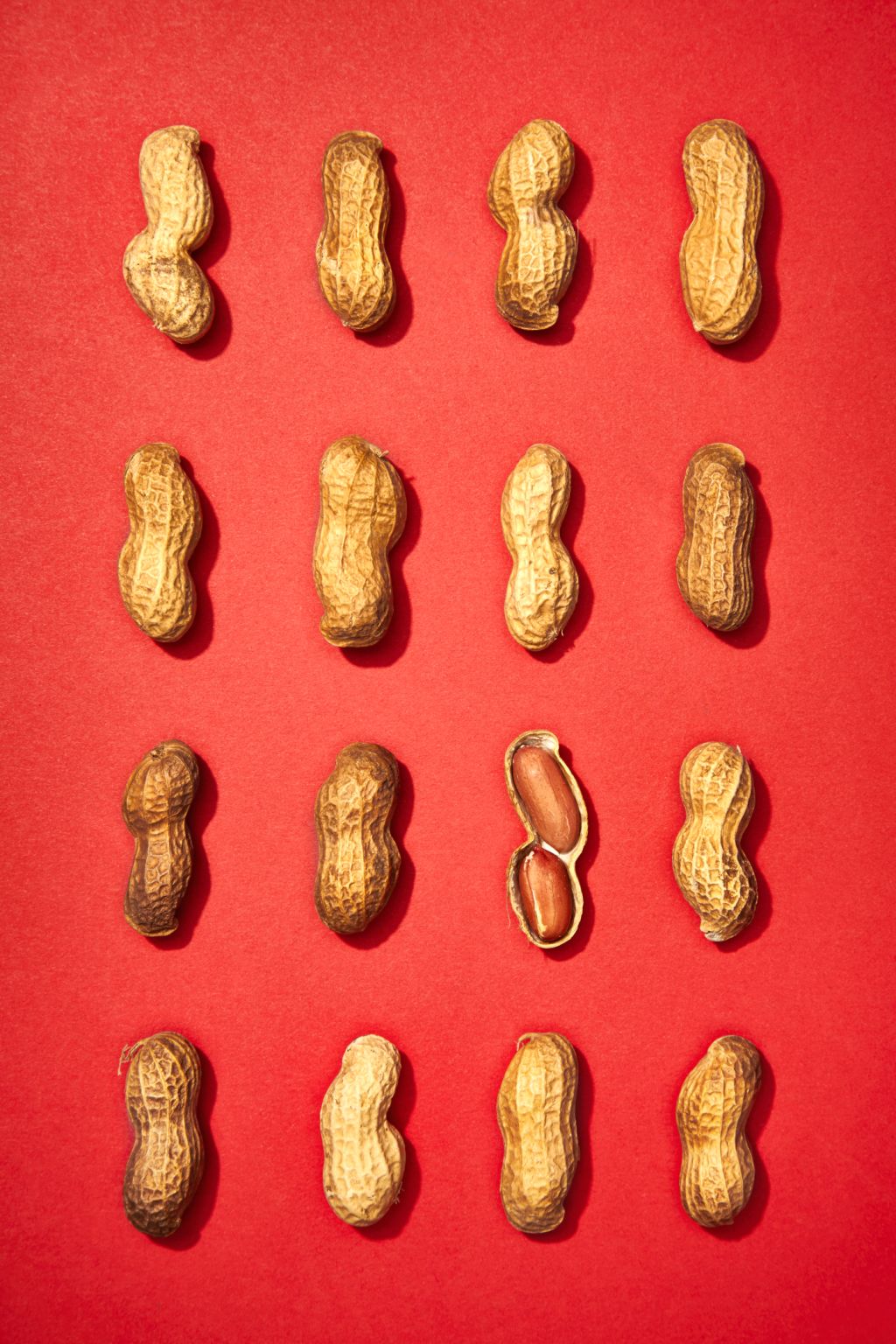 Grid of Peanuts