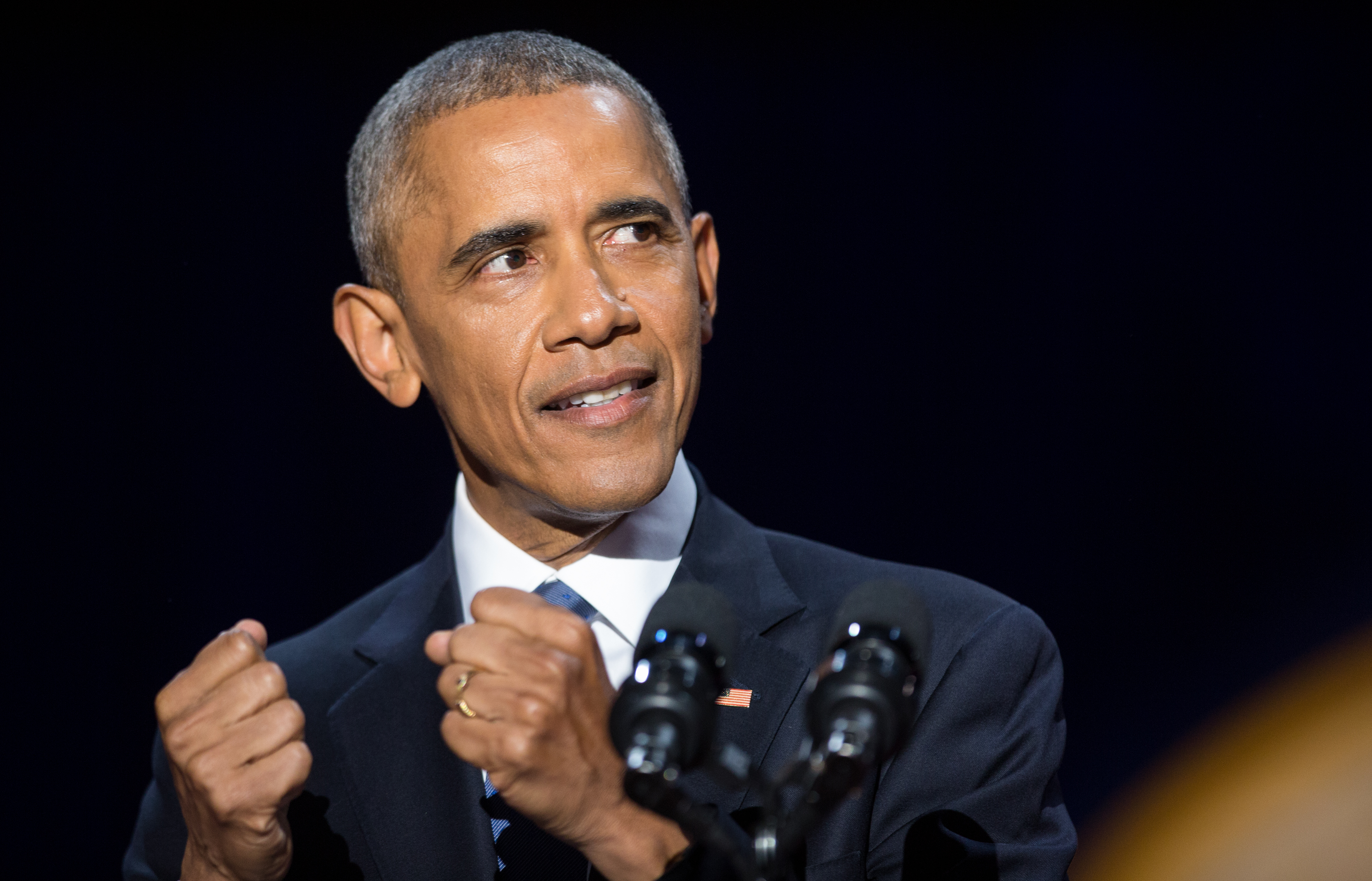 President Obama in Chicago