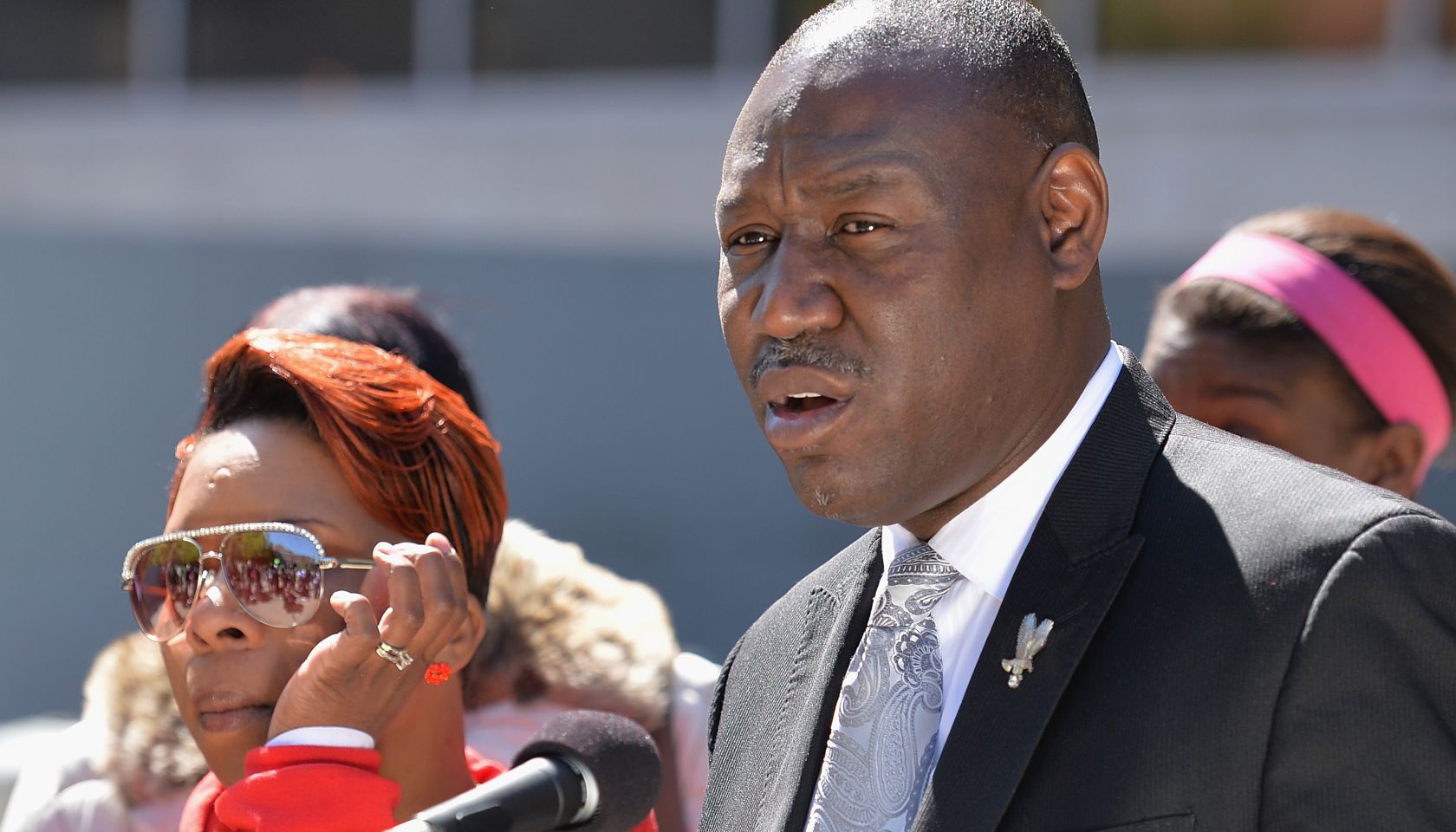 Family Members Of Michael Brown Announce Civil Lawsuit Over His Death In Ferguson