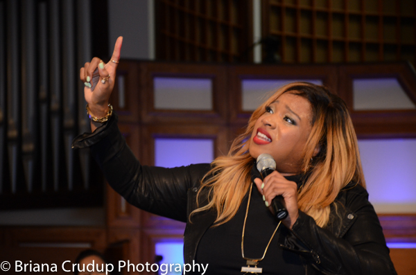 Tasha Cobbs, Kierra Sheard & Bishop William Murphy at ONE PLACE LIVE Tour ATL!