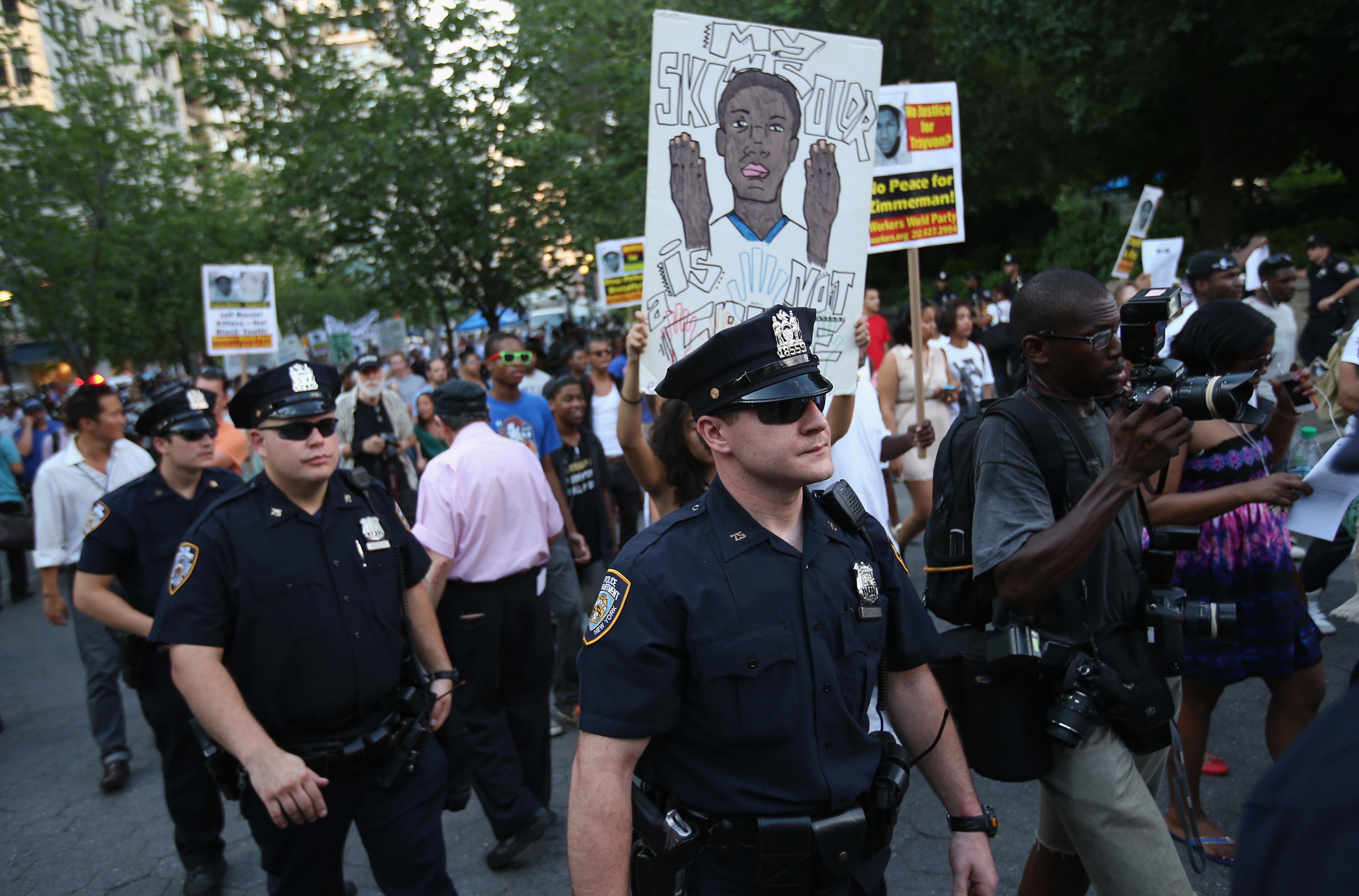 Rallies And Vigils Continue To Be Held For Trayvon Martin In New York City