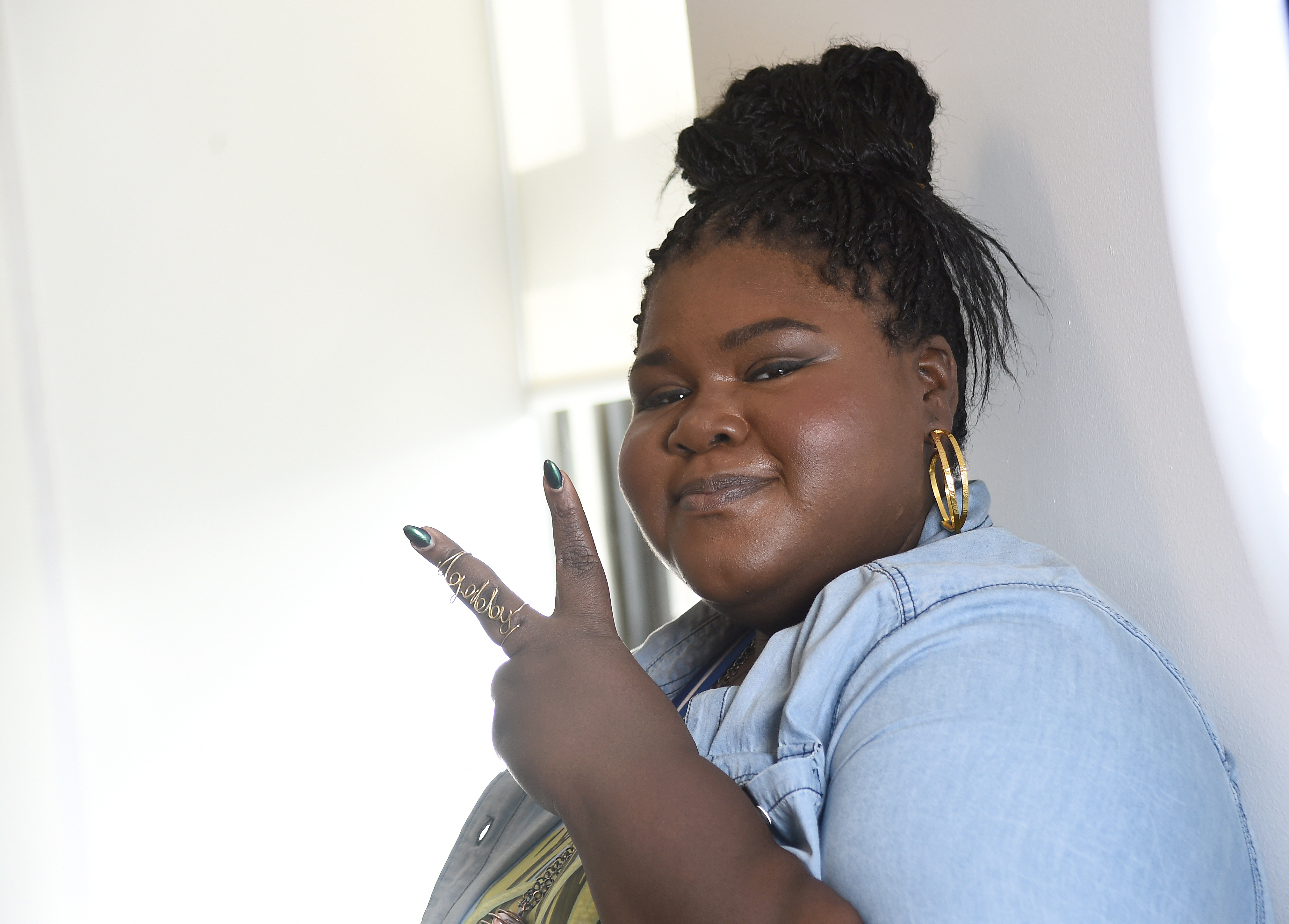 Gabourey Sidibe Visits 'The Elvis Duran Z100 Morning Show'