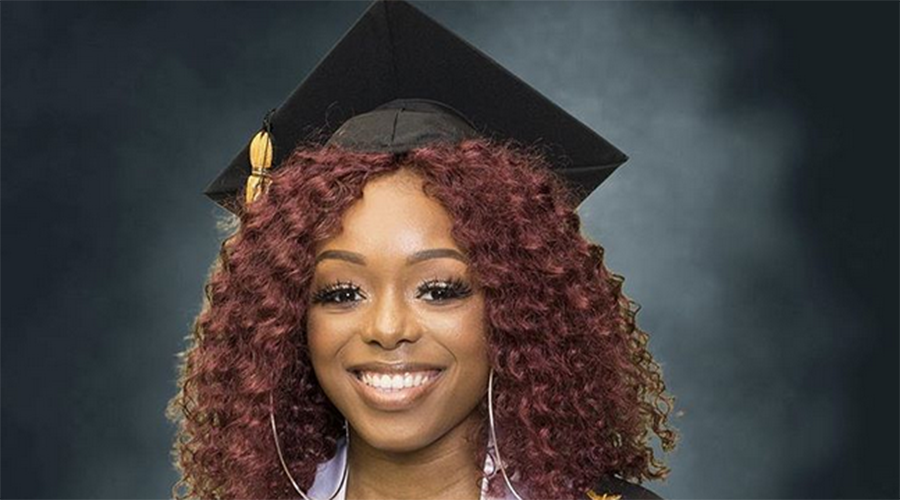  Rhea Walls of "The Walls Group" graduates from college (Photo Credit: Instagram) 