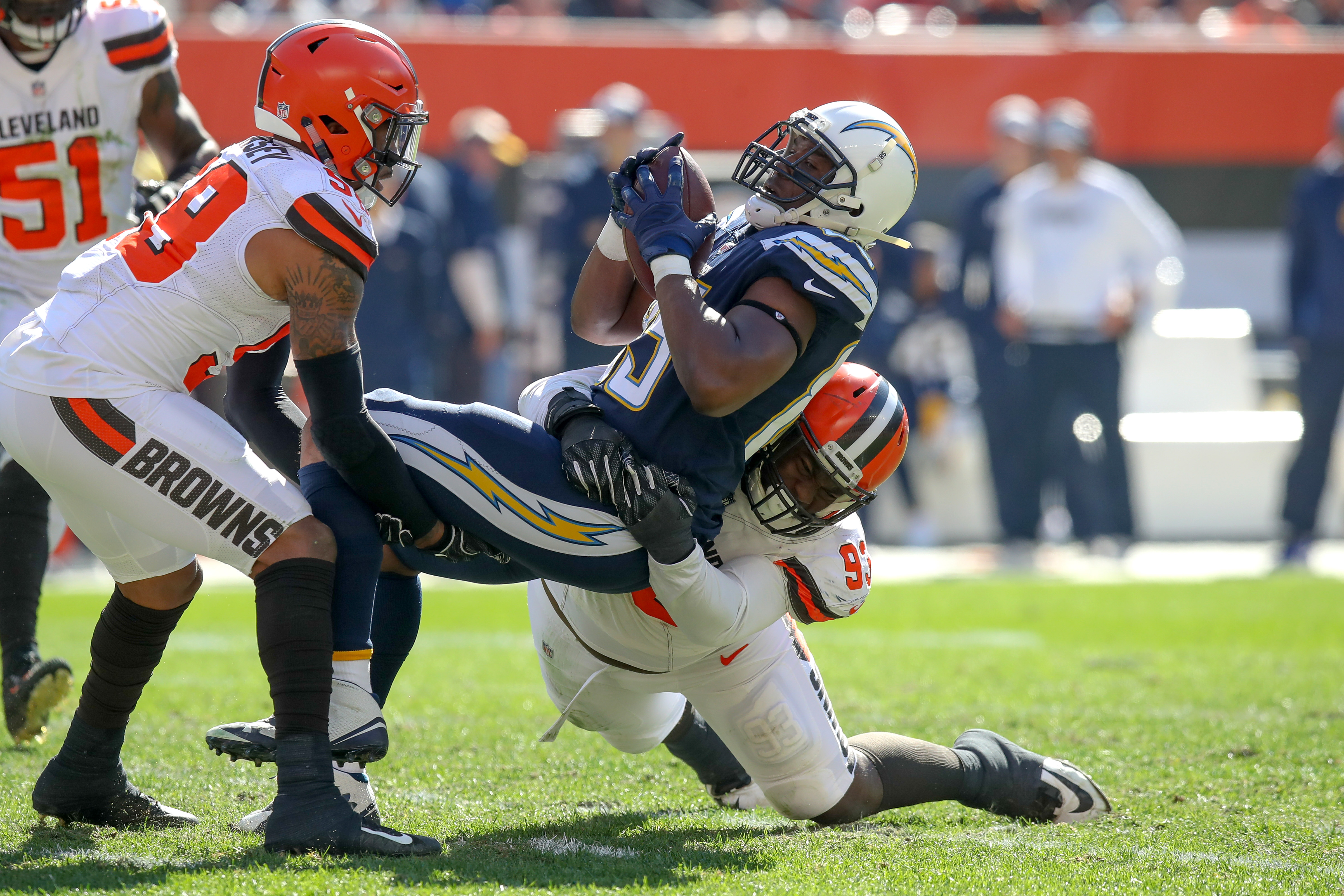 NFL: OCT 14 Chargers at Browns