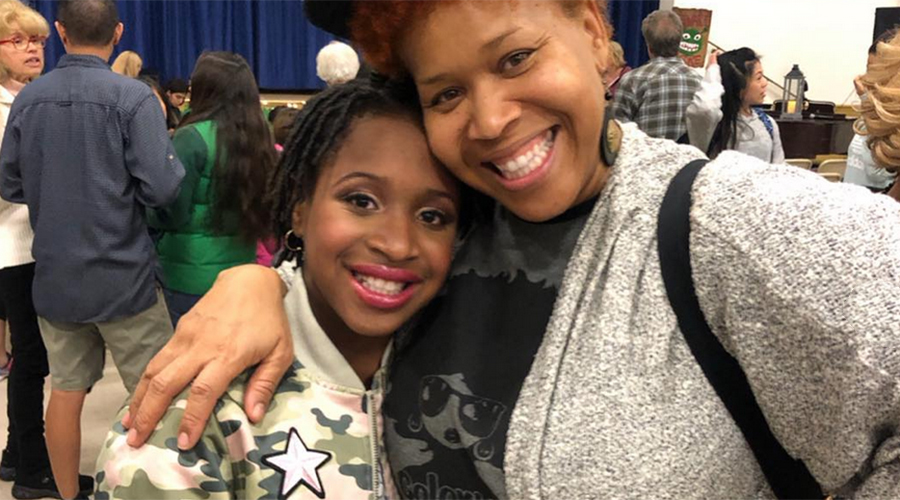 Tina Campbell and her daughter Meela (Credit: Instagram)