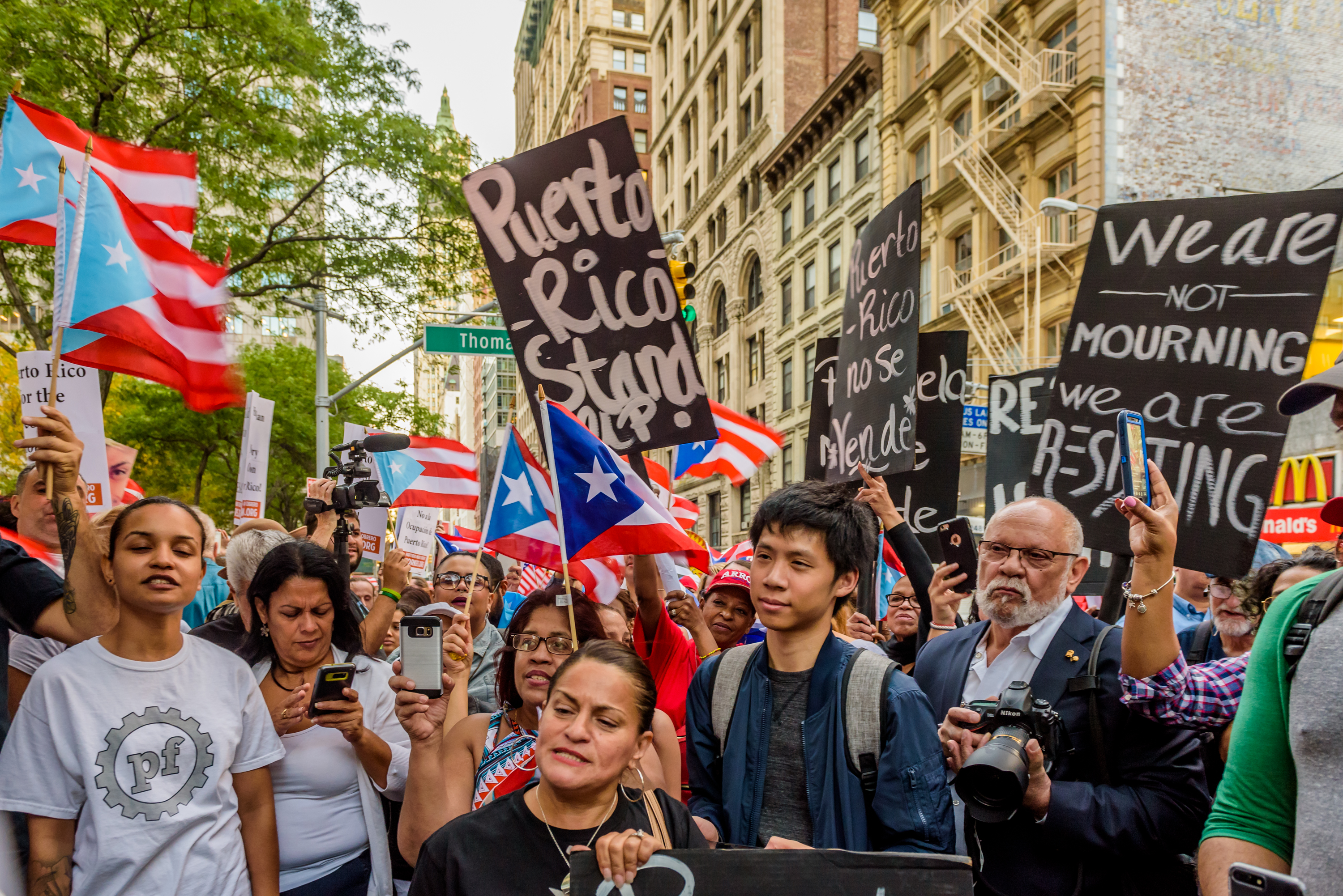 The Puerto Rican community in NYC put out an open call...