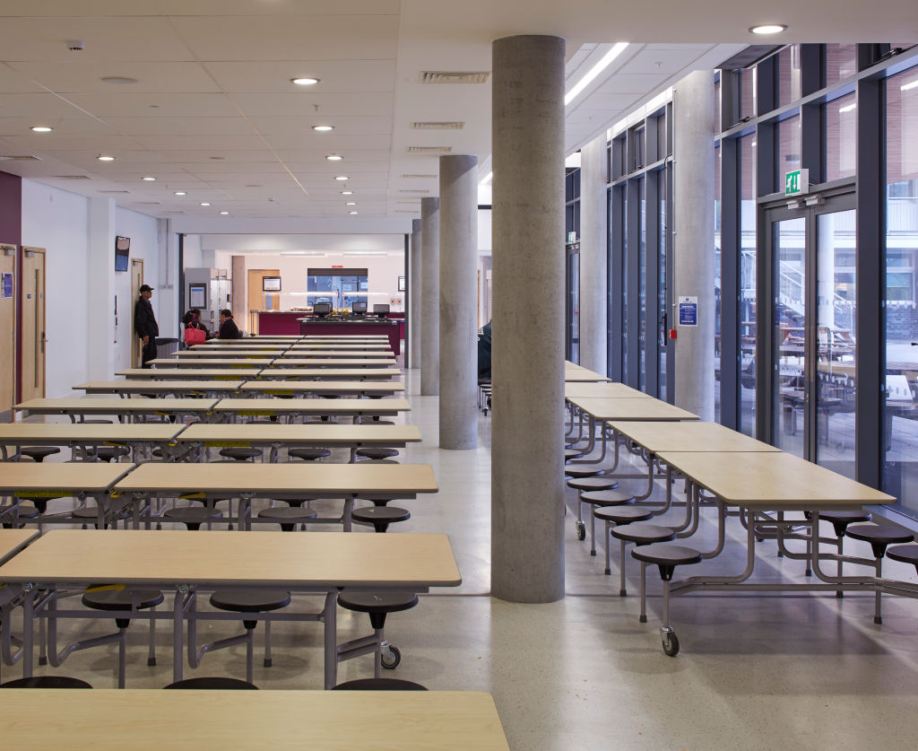 Regent High School, London, United Kingdom. Architect: Walters and Cohen Ltd, 2015.