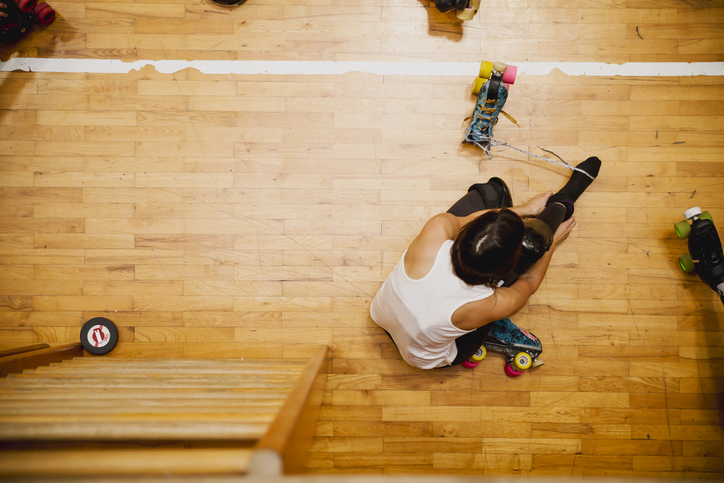 Roller derby girl