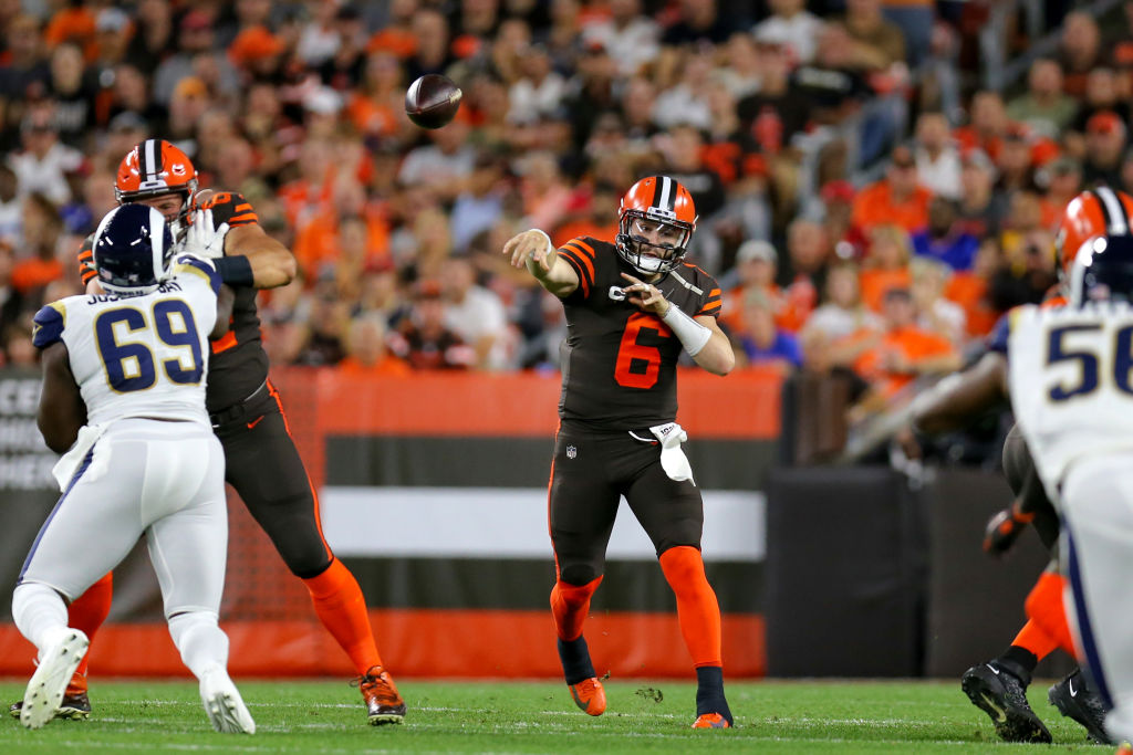 NFL: SEP 22 Rams at Browns