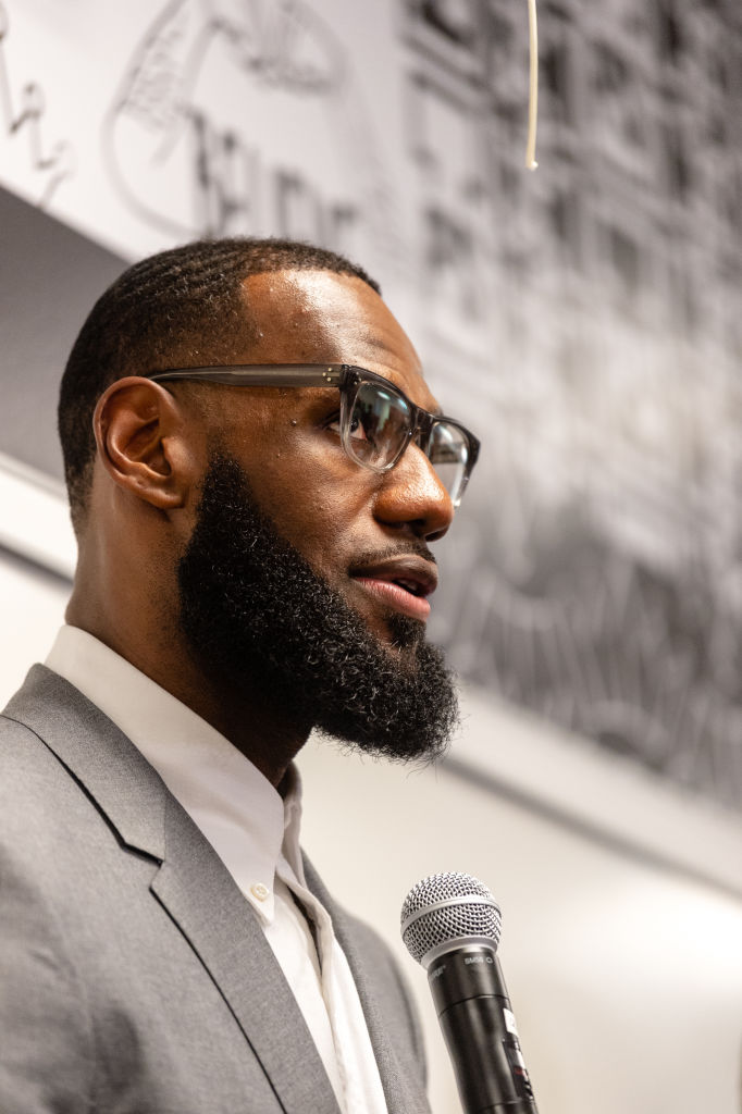 I Promise School Grand Opening Celebration With LeBron James