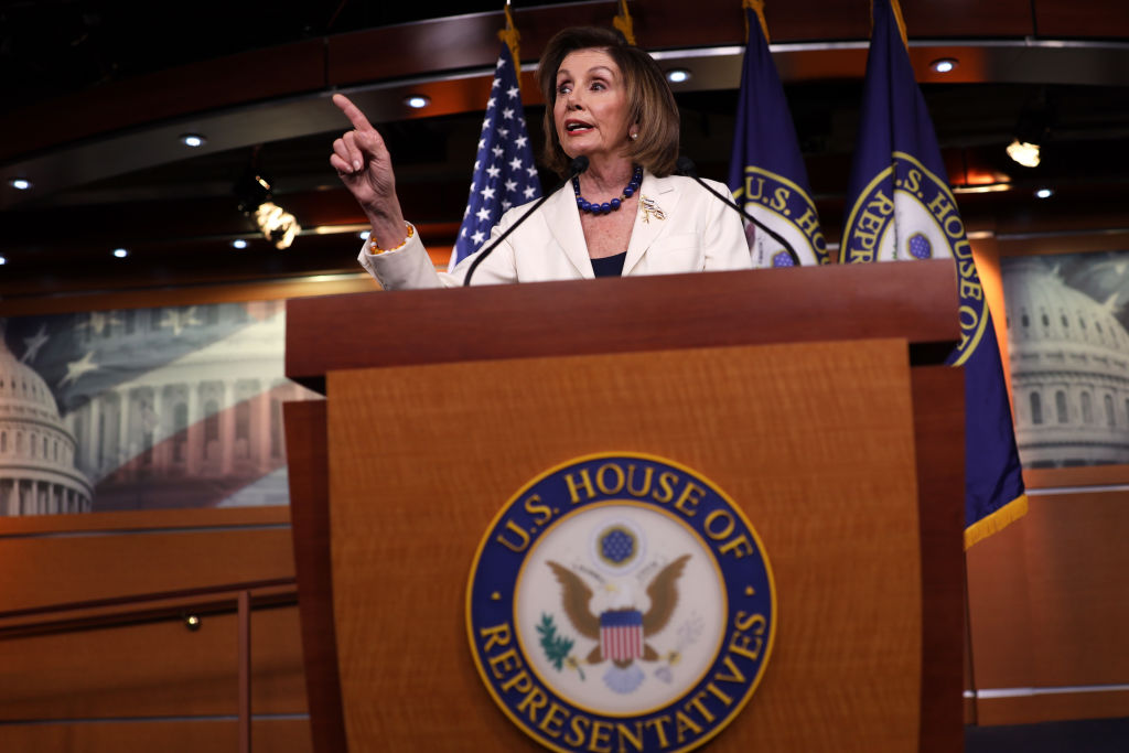 Speaker Pelosi Addresses The Media In Weekly Press Conference