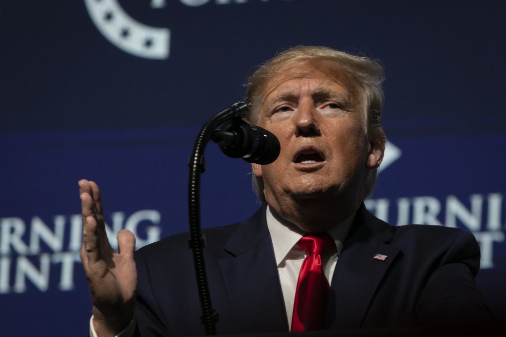 U.S. President Donald Trump...