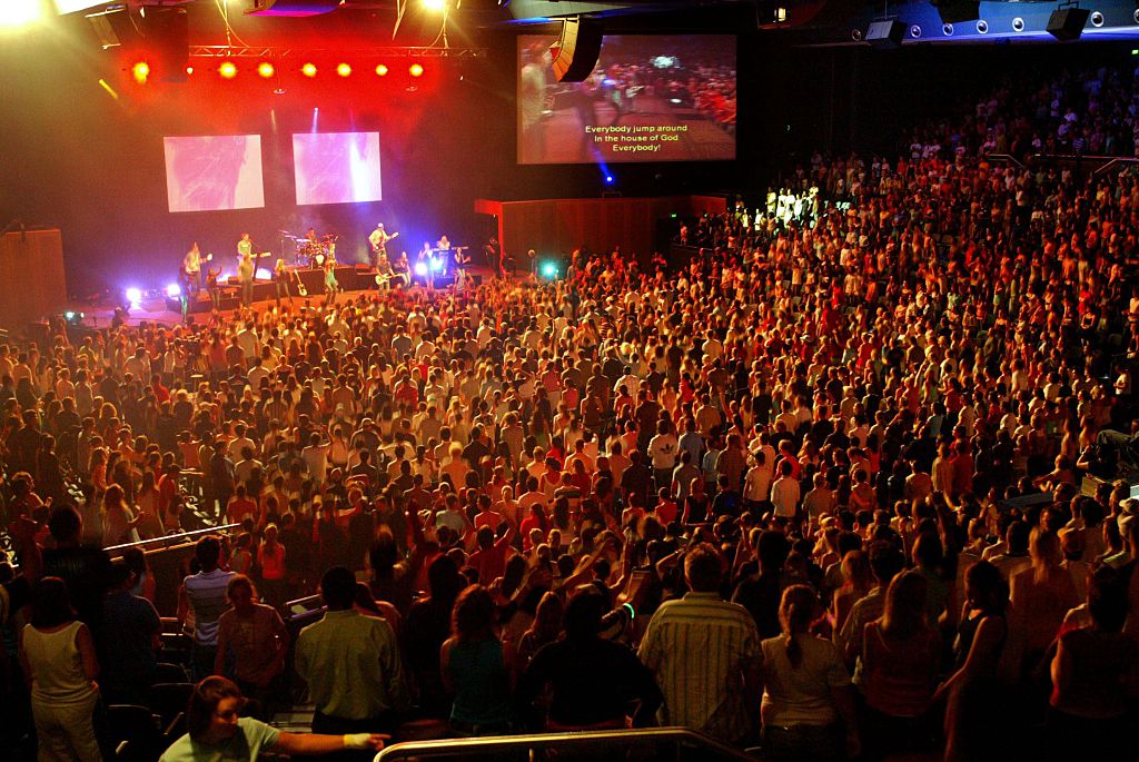 The Panetshakers meeting at Hillsong Church, 7 January 2005. SMH Picture by DAL