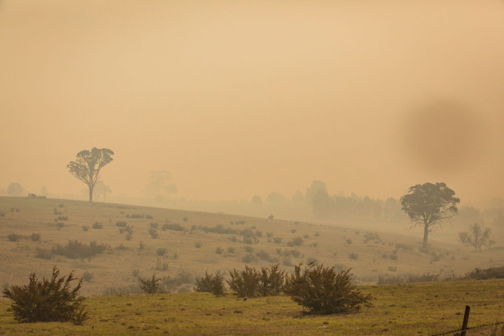 Smoke Covers East Gippsland Following Devastating Bushfires