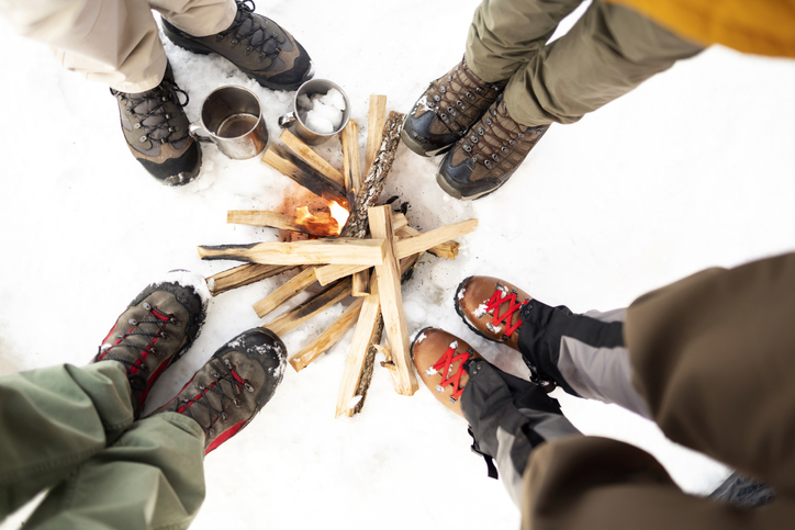 Winter campers