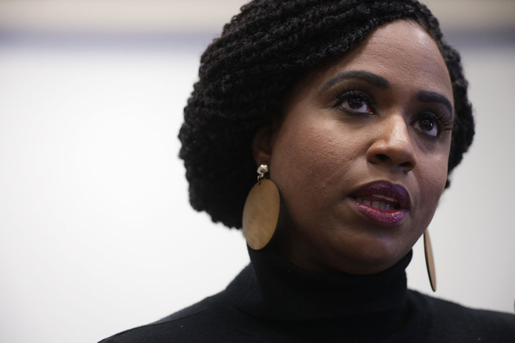 Rep. Ayanna Pressley And Rep. Ilhan Omar Hold Press Conference On Ending School Pushout