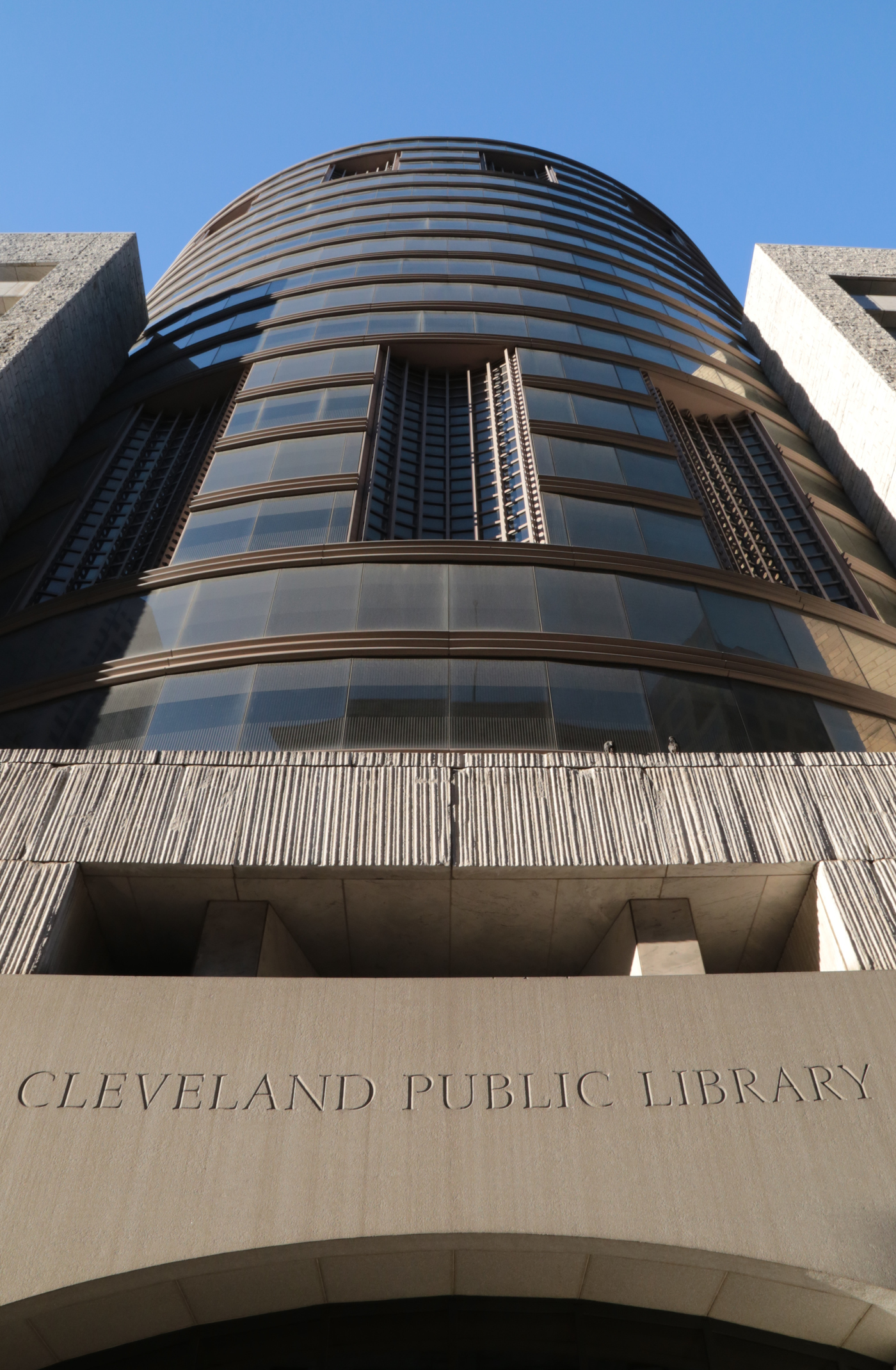 Louis Stokes Wing of the Cleveland Public Library, Cleveland, Ohio, USA