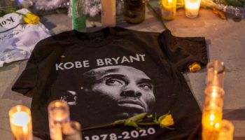 Fans Continue To Pay Respects To Kobe Bryant At Memorial Outside Of Staples Center