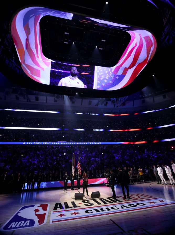 Top 10 NBA AllStar National Anthem Performances