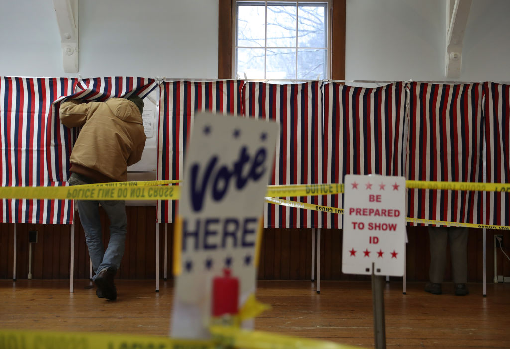 New Hampshire Residents Go To The Polls In Presidential Primary