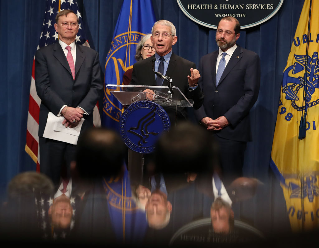 Department Of Health And Human Services Holds Press Briefing On Coronavirus