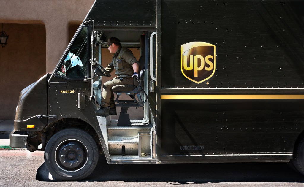 UPS parcel delivery