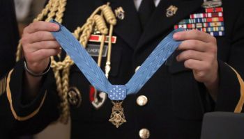 President Trump Awards Medal Of Honor To U.S. Army Master Sgt Matthew Williams